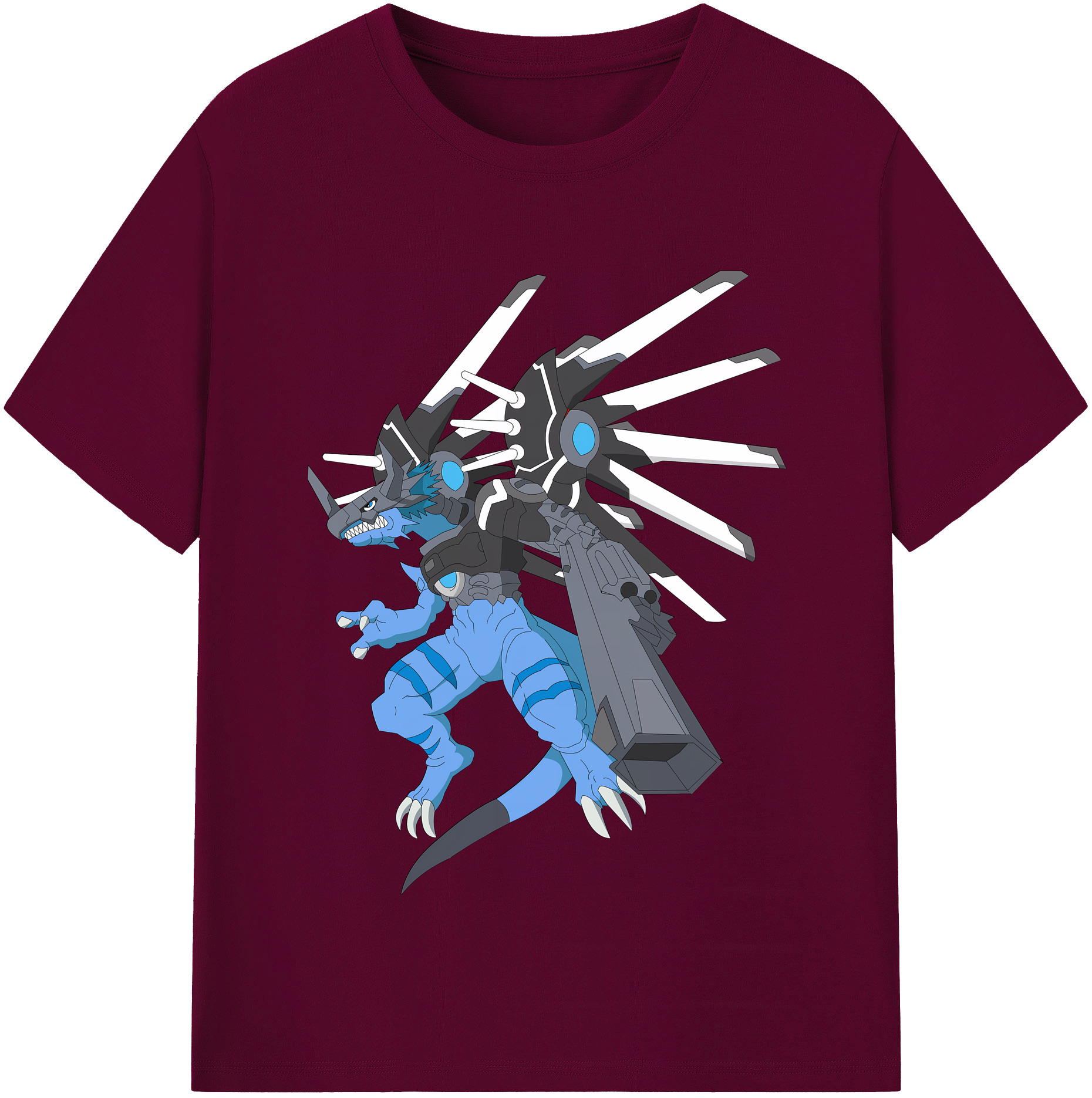 （画像用） Digimon デジタルモンスター/デジモン レディースカジュアルプリントTシャツ（綿100％）